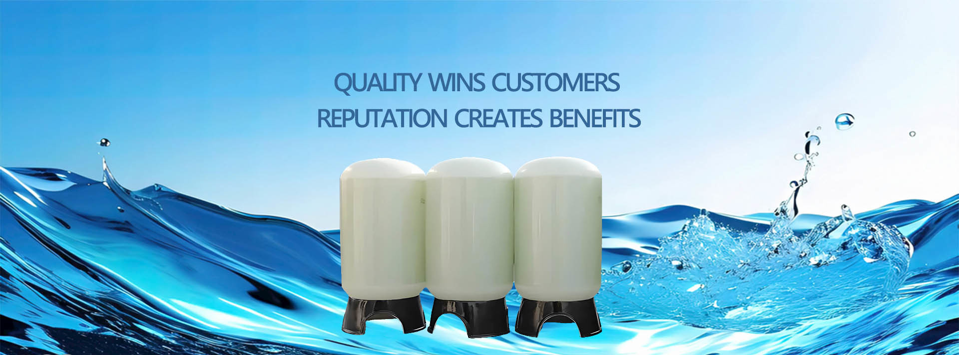 kualitas Tangki air fiberglass pabrik