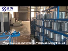 Tangki Penyimpanan Perawatan Air Silinder FRP, Tangki Kapal Tekanan FRP Ukuran Disesuaikan