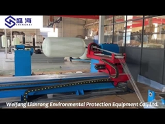 Tangki Air Serat Kaca Warna Putih FRP Filter Kapal Tekanan Untuk Pengolahan Air