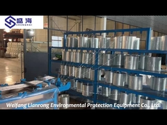 Fiberglass Frp Tangki penyimpanan air Penglembut air 50kg Berat di atas tanah Instalasi