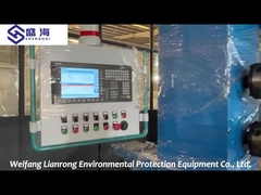 Pengolahan Air Vertikal FRP Filter Kapal Tekanan Korosi Bebas Pemasangan Mudah